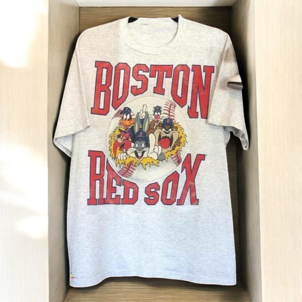 Boston Red Sox Looney Tunes Baseball T-shirt Unisex VN5914